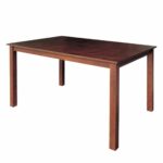 NATURALE Τραπέζι Καρυδί Mdf - Image 2
