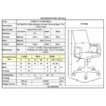BF2400-PVC Πολυθρόνα Γραφείου Διευθυντή, Βάση Χρώμιο, Pvc Μαύρο - Mesh Μαύρο - Image 3