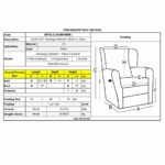 COMFORT Massage Πολυθρόνα Relax, Σαλονιού - Καθιστικού, PU Μαύρο - Image 3