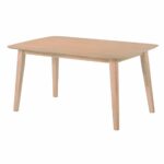 DOM Τραπέζι Τραπεζαρίας Mdf Απόχρωση Oak - Image 2