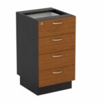 EXECUTIVE Συρταριέρα Επέκτασης Dark Grey - Cherry - Image 2
