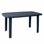 SORRENTO Τραπέζι Oval Dining Κήπου - Βεράντας, PP Απόχρωση Ανθρακί - Image 2