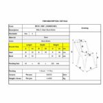 RELIX Καρέκλα Στοιβαζόμενη, Μέταλλο Βαφή Μαύρο Extra Matte - Image 6