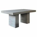 CONCRETE Τραπέζι Cement Grey - Image 2