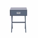 WICK Κομοδίνο Γκρι Λάκα MDF - Image 3