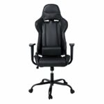 BF8350 Gaming Πολυθρόνα Γραφείου, Ανάκλιση Πλάτης έως 90°, Pu Μαύρο - Image 4