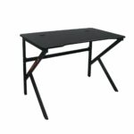GAMING Γραφείο 100x60cm Μέταλλο Βαφή Μαύρο - Image 2