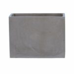 FLOWER POT-2 Cement Grey 70x40x50cm - Image 2