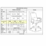 BF2985 Πολυθρόνα Γραφείου Διευθυντή, Άσπρο - Mesh Γκρι - Image 6
