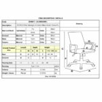 BF2500 Πολυθρόνα Γραφείου Διευθυντή Mesh Μαύρο - Pu Μαύρο - Image 6