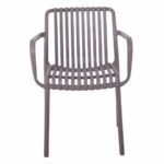 MODA Πολυθρόνα-Pro Στοιβαζόμενη, PP-UV Protection Απόχρωση Mocha - Image 5