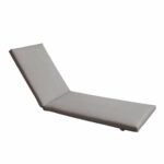 SUNLOUNGER Μαξιλάρι Ξαπλώστρας Textilene Γκρι με Φερμουάρ & Velcro (Foam+Polyester) - Image 2