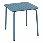 BRIO Slat Τραπέζι-Pro Κήπου - Βεράντας, Μέταλλο Βαφή Sandy Blue 5415C - Image 2