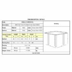BRIO Slat Τραπέζι-Pro Κήπου - Βεράντας, Μέταλλο Βαφή Sandy Green 5635C - Image 3