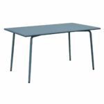 BRIO Flat Τραπέζι-Pro Κήπου - Βεράντας, Μέταλλο Βαφή Sandy Blue 5415C - Image 2