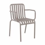 MODIAL Πολυθρόνα Μέταλλο Βαφή Cappuccino - Image 2