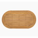 MARK Set Σαλόνι Κήπου 4τεμ, Acacia Φυσικό, Μαξιλάρια Μπεζ Rope Wicker Μπεζ - Image 8