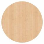 Contract Sliq Smooth Supreme Επιφάνεια Τραπεζιού τ.Werzalit Απόχρωση Maple, Φ60cm/16mm - Image 2