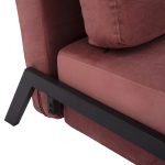 ΠΟΛΥΘΡΟΝΑ ΚΡΕΒΑΤΙ, ΒΕΛΟΥΔΟ ΣΑΠΙΟ ΜΗΛΟ HM3078.12 95x92x66Υ εκ. - Image 10