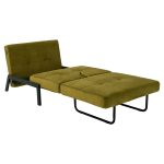 HM3078.13 ΠΟΛΥΘΡΟΝΑ ΚΡΕΒΑΤΙ, ΒΕΛΟΥΔΟ ΛΑΔΙ  95x92x66Υ εκ. - Image 7