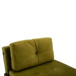 HM3078.13 ΠΟΛΥΘΡΟΝΑ ΚΡΕΒΑΤΙ, ΒΕΛΟΥΔΟ ΛΑΔΙ  95x92x66Υ εκ. - Image 8