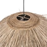 ΦΩΤΙΣΤΙΚΟ ΟΡΟΦΗΣ ΜΕ ΣΧΗΜΑ ΘΑΜΝΟΥ ΑΠΟ PANDAN GRASS ΣΕ ΦΥΣΙΚΟ HM7775 60x60x50Yεκ. - Image 3