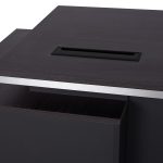 ΓΡΑΦΕΙΟ ΕΠΑΓΓΕΛΜΑΤΙΚΟ ΜΕ ΔΕΞΙΟ ΝΤΟΥΛΑΠΙ ROSEWOOD HM2087R 160X80X76Υ εκ. - Image 5