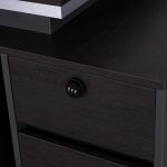 ΓΡΑΦΕΙΟ ΕΠΑΓΓΕΛΜΑΤΙΚΟ ΜΕ ΔΕΞΙΟ ΝΤΟΥΛΑΠΙ ROSEWOOD HM2087R 160X80X76Υ εκ. - Image 6
