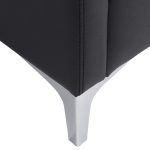 ΚΑΝΑΠΕΣ 2ΘΕΣΙΟΣ NELLIE HM3159.21 ΜΕ ΜΑΥΡΟ PU 113x71x71Υ εκ. - Image 8