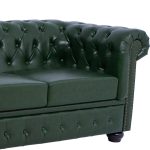 ΚΑΝΑΠΕΣ 3ΘΕΣΙΟΣ T.CHESTERFIELD HM3009.08 ΤΕΧΝΟΔΕΡΜΑ ΚΥΠΑΡΙΣΣΙ 208x90x73 εκ. - Image 6