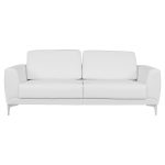 ΚΑΝΑΠΕΣ 3ΘΕΣΙΟΣ KENZIE HM3121.32 ΜΕ ΛΕΥΚΟ PU 190x81x81 εκ. - Image 3