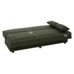 ΚΑΝΑΠΕΣ ΚΡΕΒΑΤΙ ANDRI ΤΡΙΘΕΣΙΟΣ DARK OLIVE HM3239.05 180x72x77 εκ. - Image 3