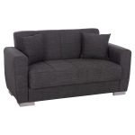 ΚΑΝΑΠΕΣ ΚΡΕΒΑΤΙ POLYA ΔΙΘΕΣΙΟΣ ΓΚΡΙ HM3241.03 153x87x77Υεκ.