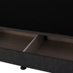 ΚΑΝΑΠΕΣ ΚΡΕΒΑΤΙ ΤΡΙΘΕΣΙΟΣ ΓΚΡΙ HM3239.03 180x72x77 εκ. - Image 8