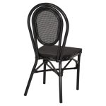 ΚΑΡΕΚΛΑ ΑΛΟΥΜΙΝΙΟΥ TRENT BAMBOO LOOK ΜΕ TEXTLINE 45x57x88 εκ. HM5052 - Image 5