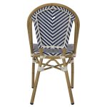 ΚΑΡΕΚΛΑ BAMBOO LOOK ΜΠΛΕ-ΛΕΥΚΟ HM5860.02 46x56x88Y εκ. - Image 5
