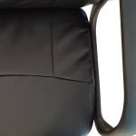 Καρέκλα Γραφείου ArteLibre ABA Μαύρο PVC 53x49x85-97cm - Image 2