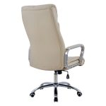 ΚΑΡΕΚΛΑ ΓΡΑΦΕΙΟΥ SHASHI HM1093.07 ΕΚΡΟΥ 63x80x(118-126) cm - Image 5