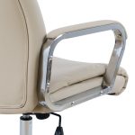 ΚΑΡΕΚΛΑ ΓΡΑΦΕΙΟΥ SHASHI HM1093.07 ΕΚΡΟΥ 63x80x(118-126) cm - Image 8