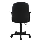 ΚΑΡΕΚΛΑ ΓΡΑΦΕΙΟΥ GRANE HM1005 ΜΕ ΜΠΡΑΤΣΑ ΜΑΥΡO PU 56,5x50x88-100Υ εκ. - Image 5