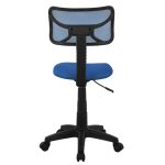 ΚΑΡΕΚΛΑ ΓΡΑΦΕΙΟΥ AKHILA HM1026.06 ΜΠΛΕ ΥΦΑΣΜΑ MESH 40,5x50,5x91,5 εκ. - Image 6