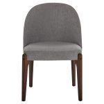 ΚΑΡΕΚΛΑ ΤΡΑΠΕΖΑΡΙΑΣ RAMMER HM9744.01 RUBBERWOOD ΣΕ ΚΑΡΥΔΙ-ΓΚΡΙ ΥΦΑΣΜΑ 57x55x86Υεκ. - Image 3