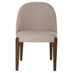 ΚΑΡΕΚΛΑ ΤΡΑΠΕΖΑΡΙΑΣ RAMMER HM9744.02 RUBBERWOOD ΣΕ ΚΑΡΥΔΙ-ΕΚΡΟΥ ΥΦΑΣΜΑ 57x55x86Υεκ. - Image 3