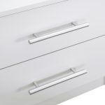 ΚΟΜΟΔΙΝΟ ΜΕΛΑΜΙΝΗΣ CHELSEA HM2220.05 ΛΕΥΚΟ 48x40,5x41,5 εκ. - Image 5