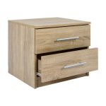 ΚΟΜΟΔΙΝΟ ΜΕΛΑΜΙΝΗΣ CHELSEA HM2220.02 SONAMA 48X40,5X41,5 εκ. - Image 4