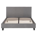 ΚΡΕΒΑΤΙ BECCA ΑΠΟ ΥΦΑΣΜΑ ΓΚΡΙ HM553.11 ΓΙΑ ΣΤΡΩΜΑ 150x200 EK. - Image 4