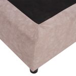 ΚΡΕΒΑΤΙ HM648.22 DOLORES, ΜΠΕΖ ΥΦΑΣΜΑ τ.NUBUCK, 120x200 εκ. - Image 5