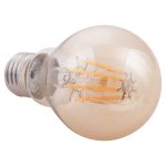 ΛΑΜΠΤΗΡΑΣ HM4045 LED FILAMENT 8W E27 3000K GOLD DIMMABLE - Image 4
