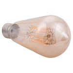 ΛΑΜΠΤΗΡΑΣ HM4189.02 LED FILAMENT 12W E27 2700K GOLD - Image 4