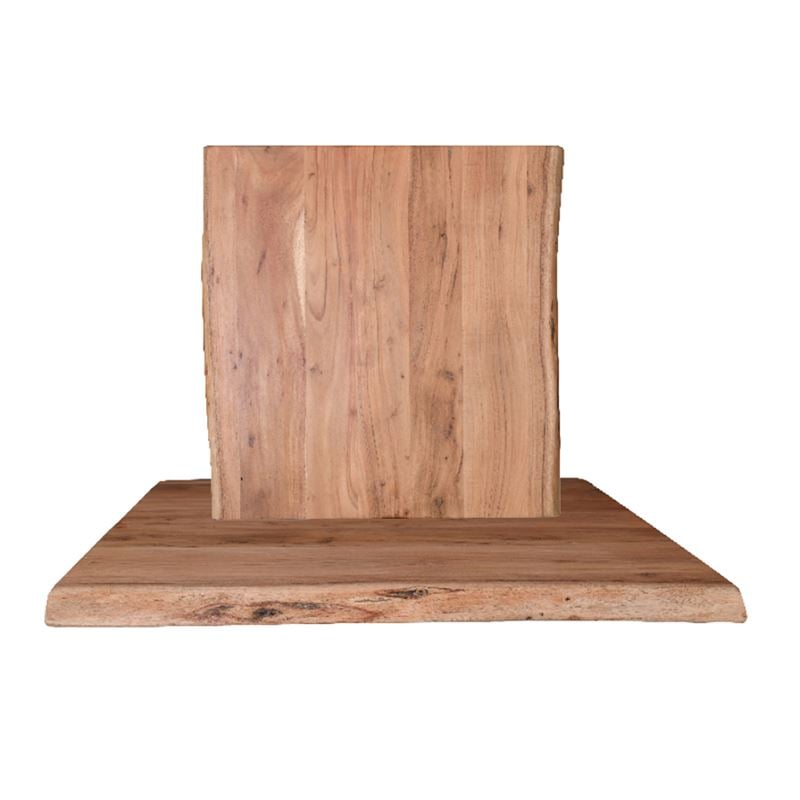 lizard-kapaki-80x80-4cm-akakia-fysiko-enlarge LIZARD Επιφάνεια Τραπεζιού Ξύλο Ακακίας Φυσικό, 80x80/4cm - Image 1
